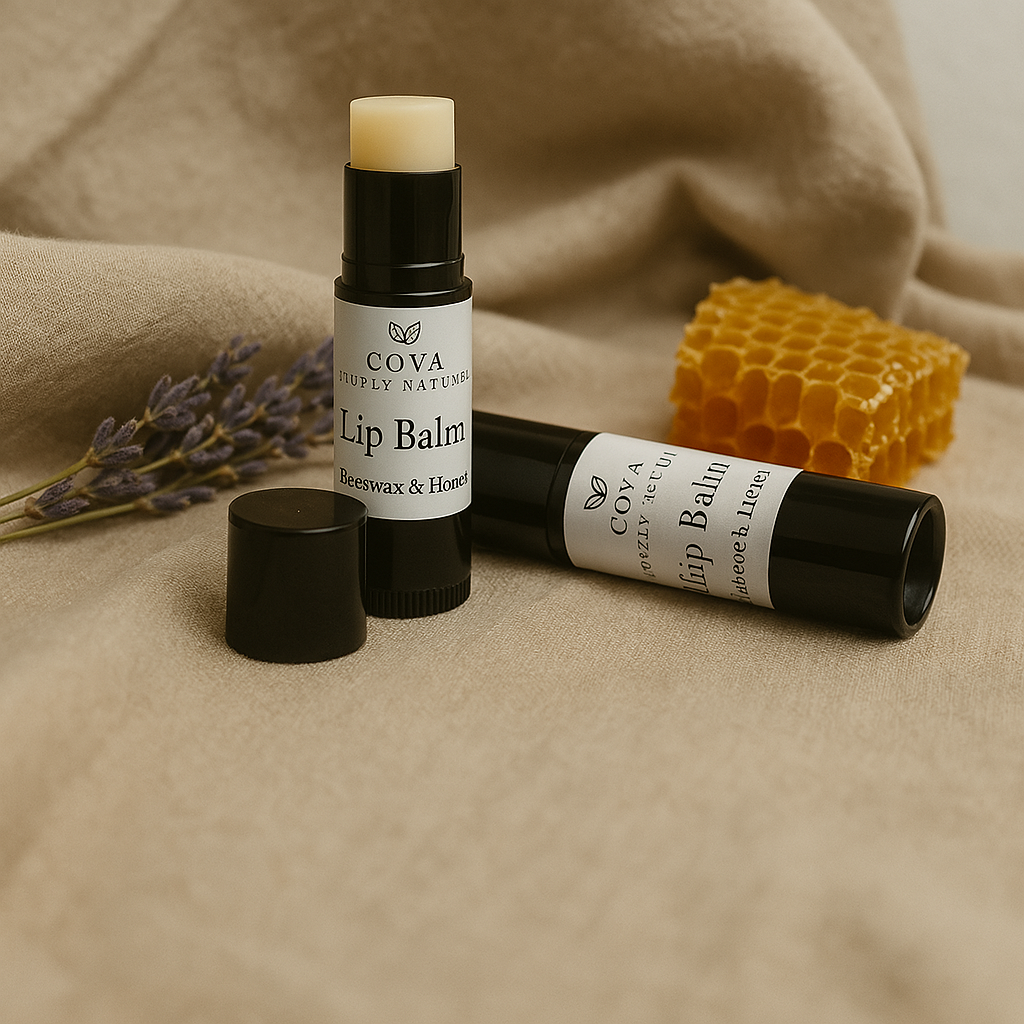 Lip Balm with Beef Tallow, Beeswax & Lavender