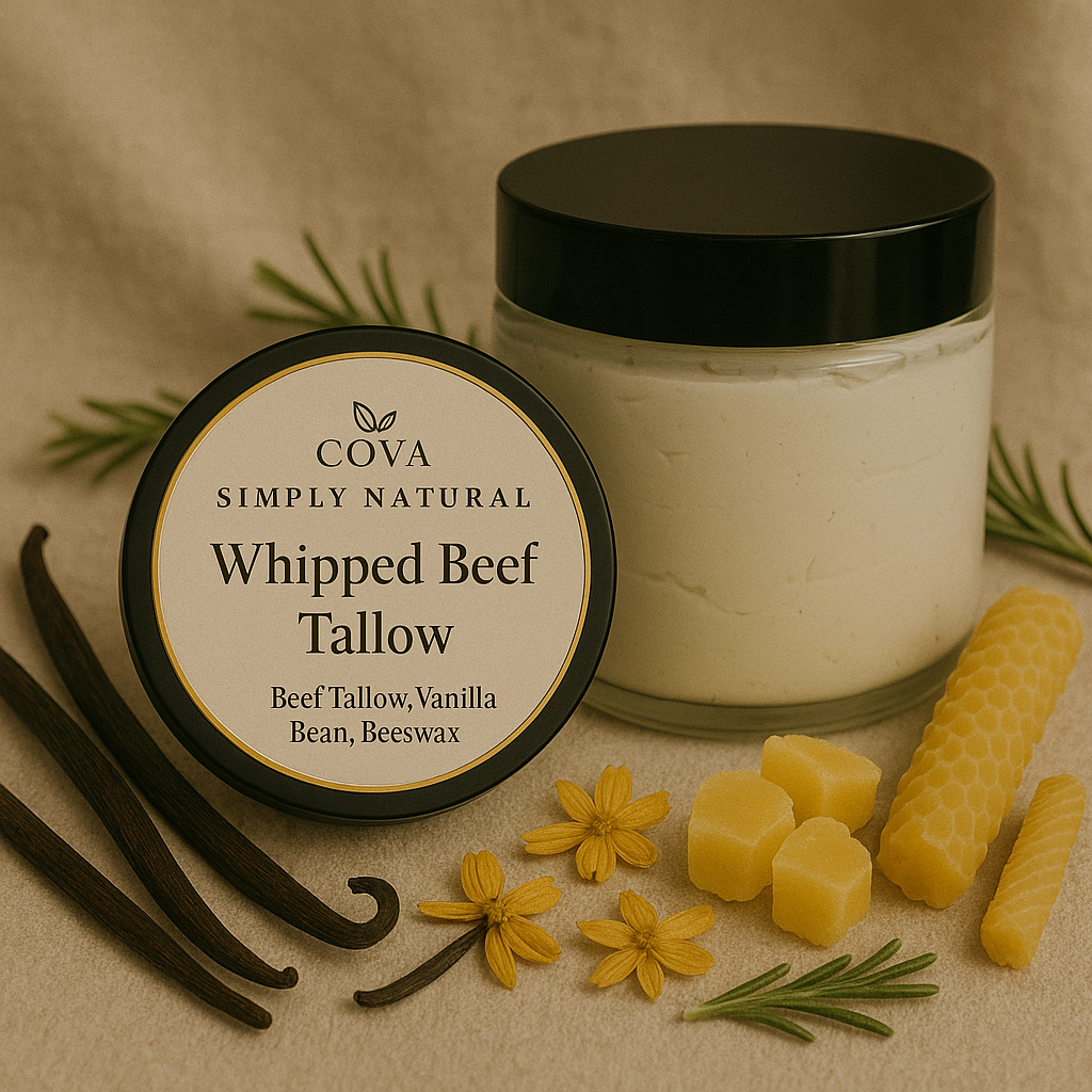 Whipped Beef Tallow, Vanilla Bean & Beeswax